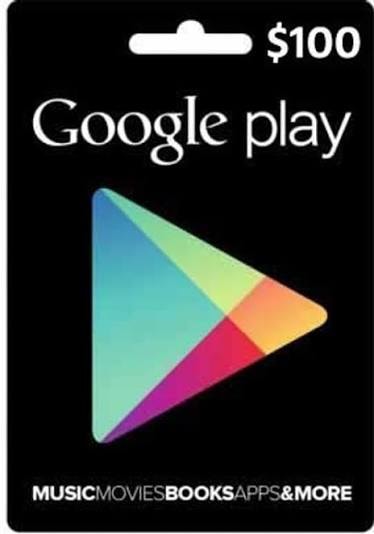 Google Play $100 gift card